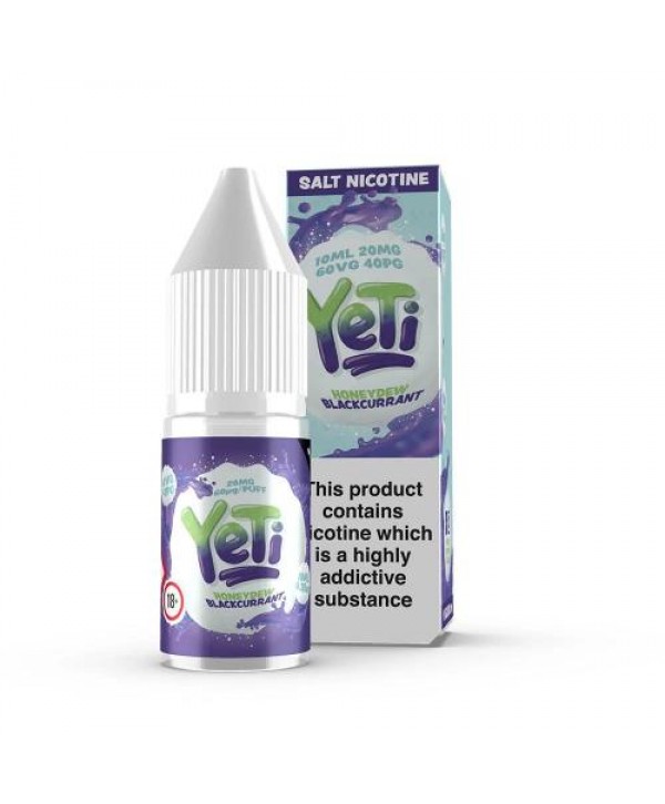 Honeydew Blackcurrant Yeti Salt Nic 10ml